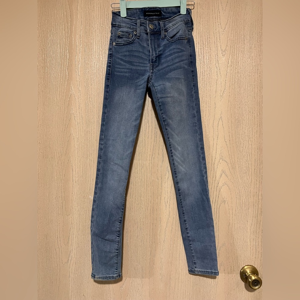Women’s Aeropostale High Rise Jeggings size 00R Reg
